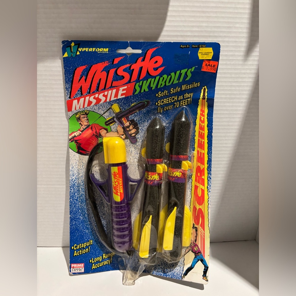 Vintage 1992 Turbo Missiles Gig The Missiles That Zoom And Whistle - New Sealed